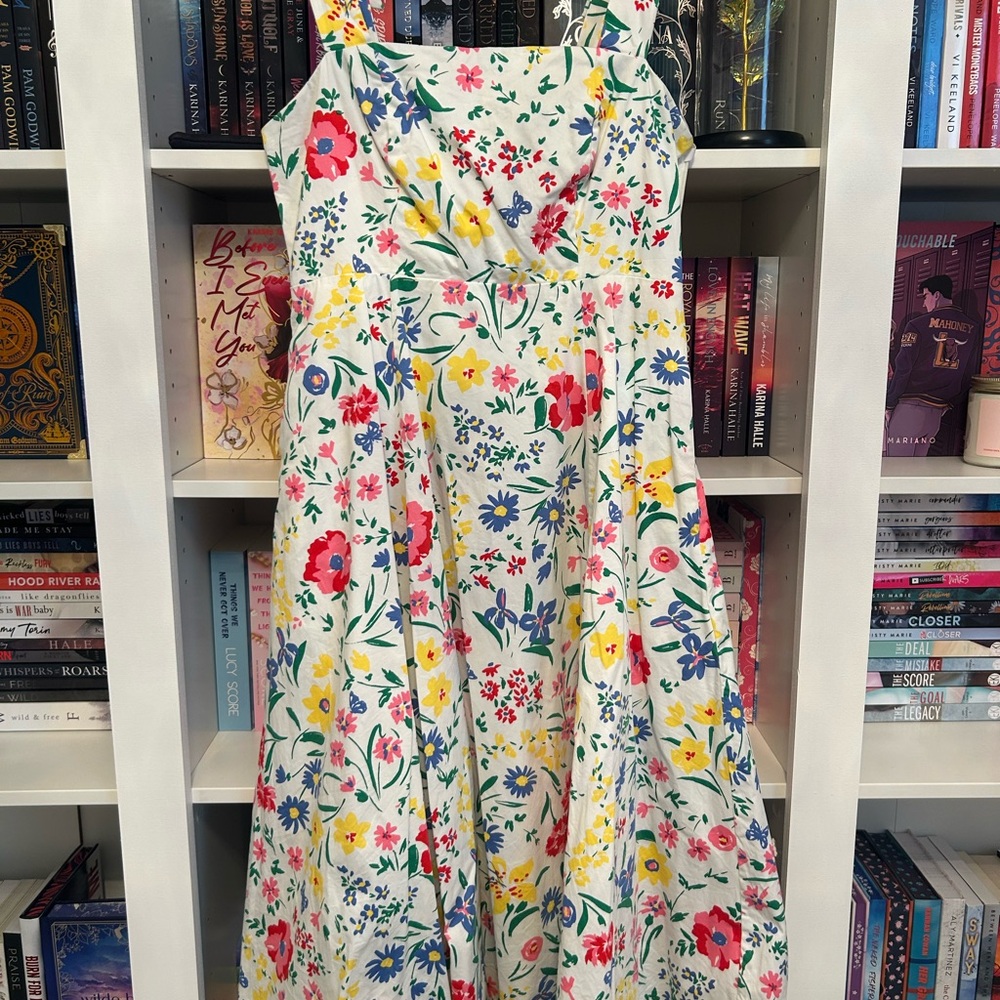 Kate Spade Garden Bouquet Fit-and-Flare Dress (2)